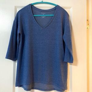Sonoma flattering V Neck sweatshirt.